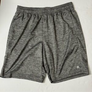 RBX Men's Heather Gray Athletic Shorts Size Large